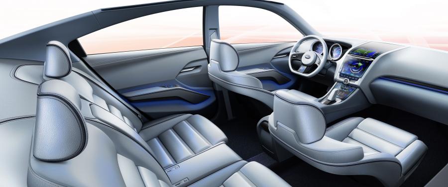  Subaru Impreza Concept 2010 года  (фото 19 из 36)